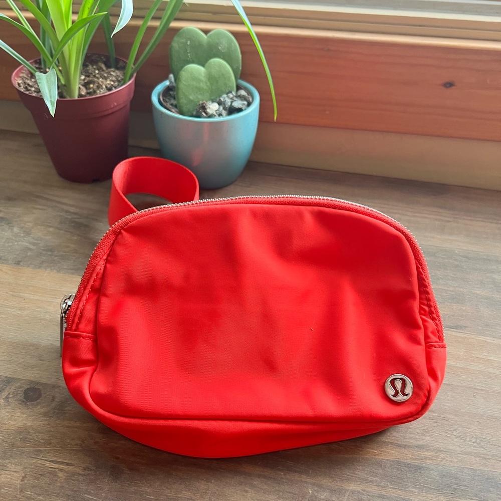 Lululemon Red Belt Bag